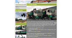 Desktop Screenshot of mattingleygrab.co.uk